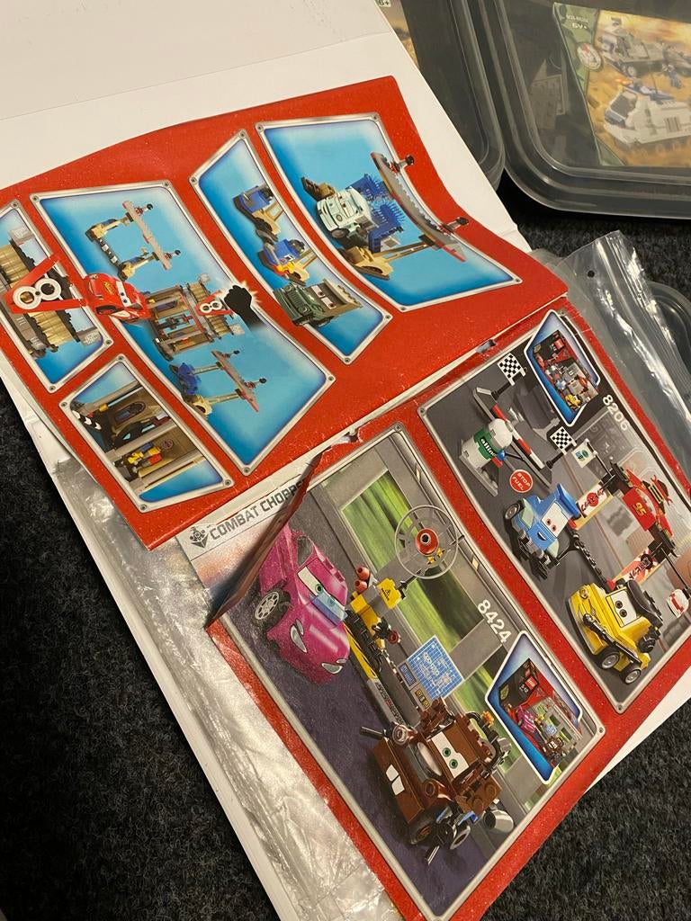 Lego Cars Wasserette Set, Ophalen of Verzenden, Gebruikt, Complete set, Lego