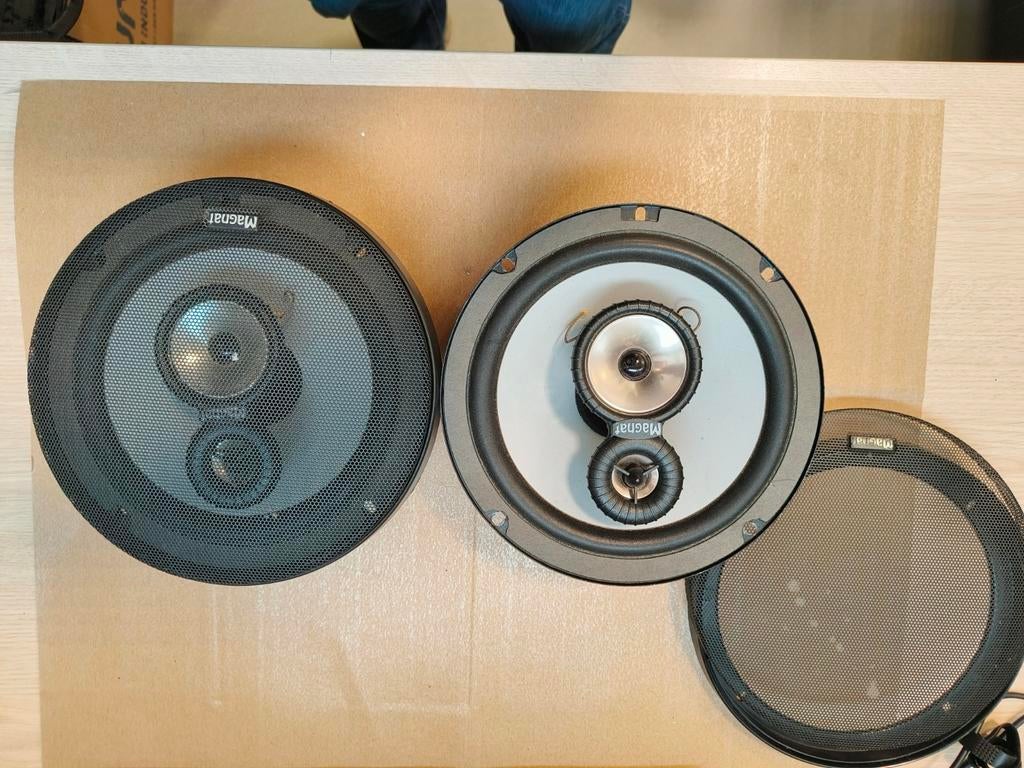 Magnat Power Bull 203 Autospeakers - 70W RMS, Auto diversen, Autospeakers, Gebruikt, Ophalen of Verzenden