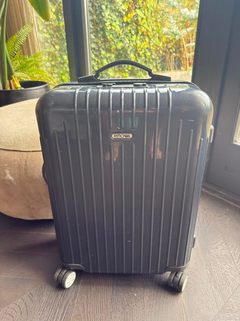 Rimowa Salsa - Gebruikte Koffer, Sieraden, Tassen en Uiterlijk, Koffers, Gebruikt, Hard kunststof, Slot, Minder dan 50 cm