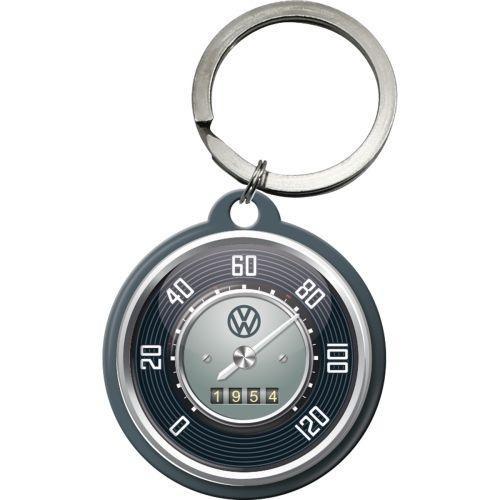 Volkswagen VW teller reclame sleutelhanger van metaal hanger, Verzamelen, Ophalen of Verzenden, Nieuw, Auto's