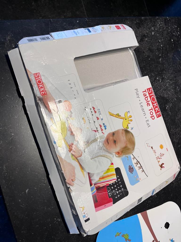 Stokke table top, Ophalen, Gebruikt