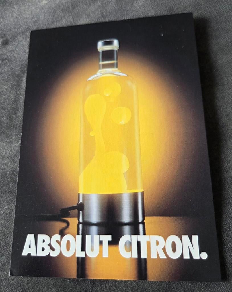 Absolut Vodka - Absolut Citron, Verzamelen, Verzenden, 1980 tot heden, Ongelopen, Overige thema's