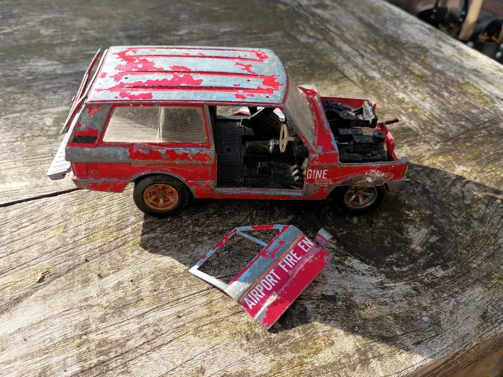Burago Range Rover, Ophalen of Verzenden, Gebruikt, Overige typen, Bburago