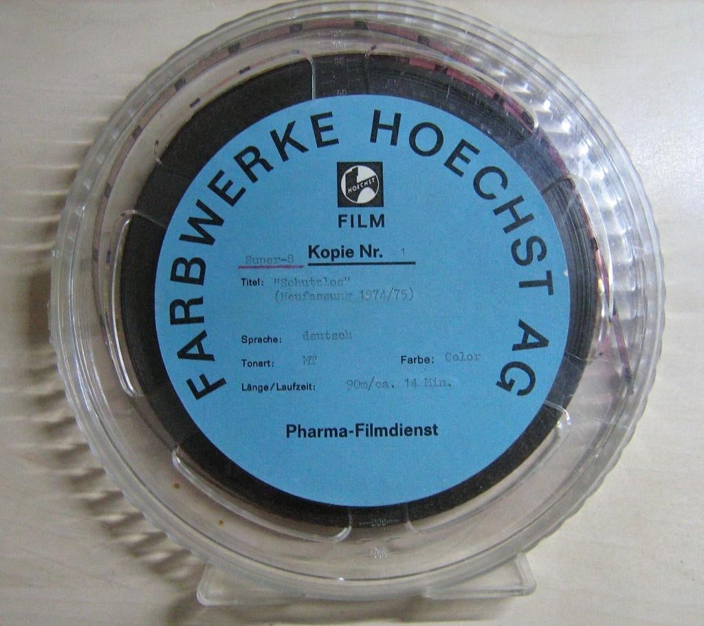 super 8mm promotie film Hoechst AG, Ophalen of Verzenden, 8mm film