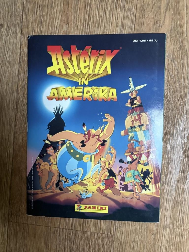 Panini - Asterix in Amerika - stickers voor album, Ophalen of Verzenden, Nieuw