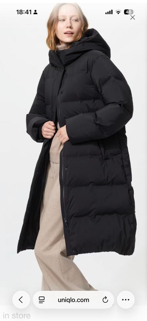 Uniqlo Dames Jas - Stijlvol en Warm, Kleding | Dames, Jassen | Winter, Ophalen of Verzenden, Zo goed als nieuw, Maat 38/40 (M)