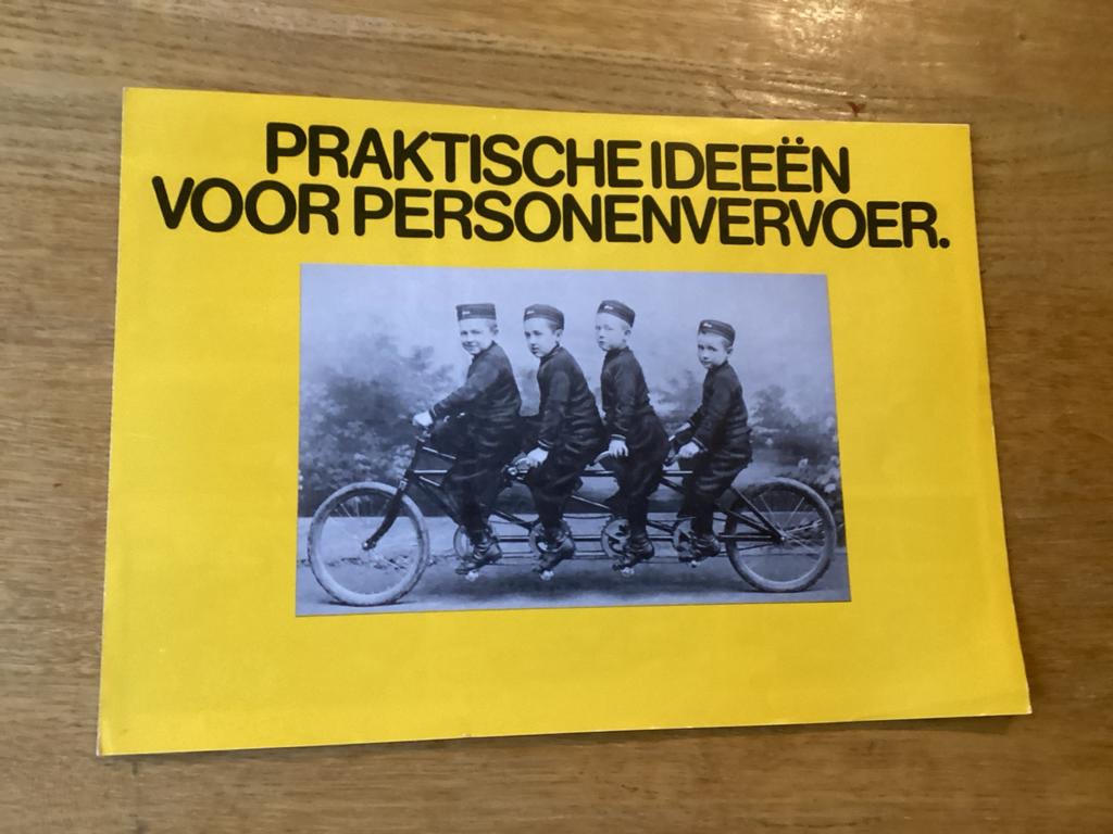 Volkswagen Personenvervoer Folder T3 bus, Ophalen of Verzenden, Gelezen