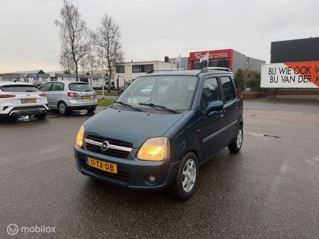 Opel Agila 1.2-16V Essentia, Auto's, Voorwielaandrijving, Stof, Origineel Nederlands, Bedrijf