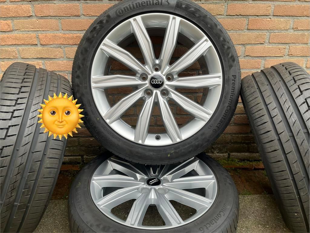 NIEUWE 19” orig Audi A6 S6 RS6 A7 S7 Rs7 Continental zomer., 19 inch, 245 mm, Banden en Velgen, Nieuw