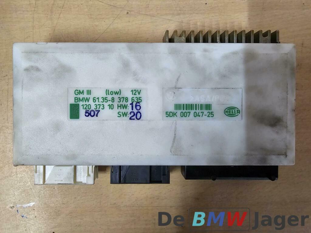 Comfortmodule GM III BMW 5-serie E39 61358378635, Gebruikt, Ophalen of Verzenden, BMW, BMW