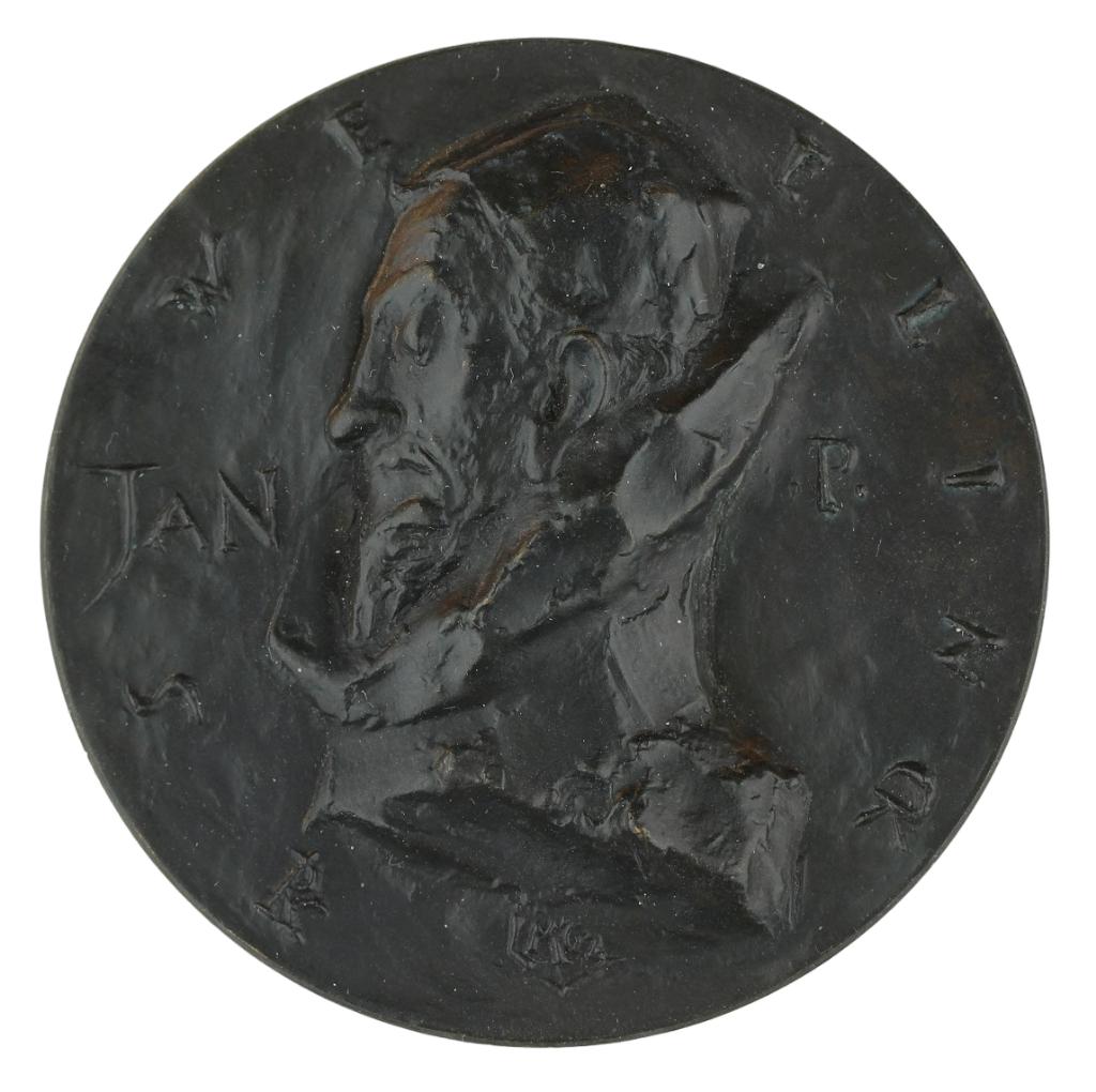 Penning VPK 1961 Loekie Metz : Jan Pieterszoon Sweelinck, Verzenden, Brons, Nederland