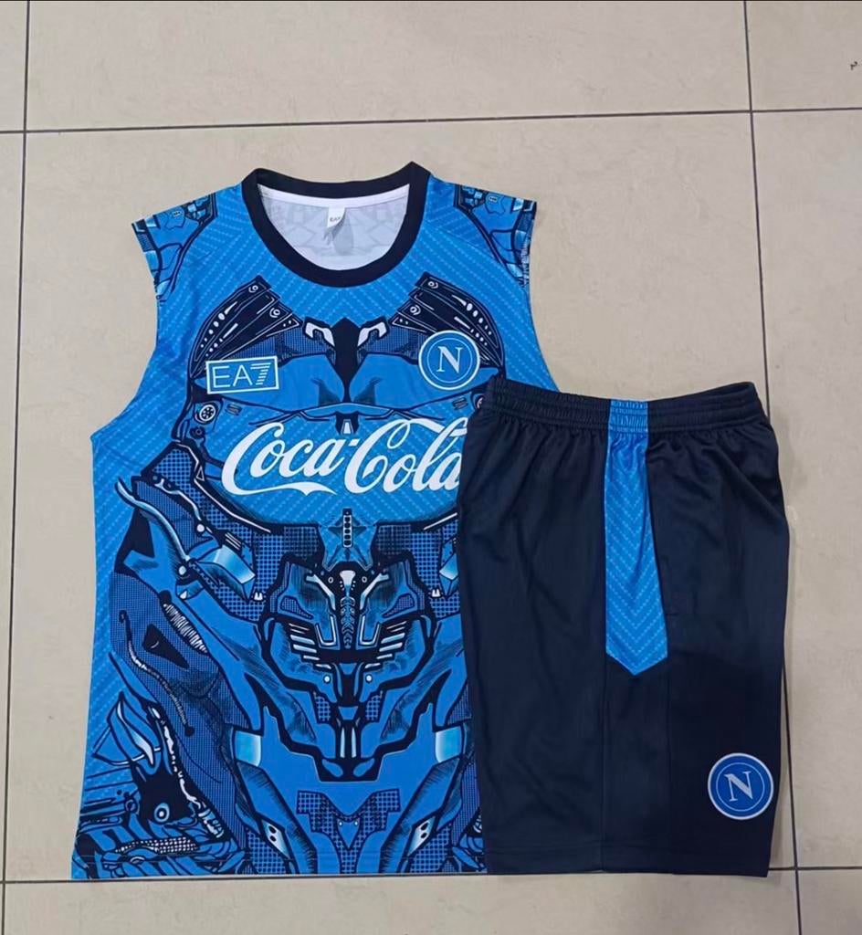 Napoli Training Shirt Mouwloos - Maat M - Nieuw, Nieuw, Ophalen of Verzenden, Voetbal, Maat 48/50 (M)
