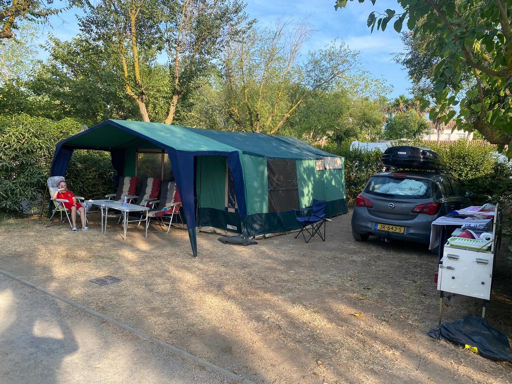 Vouwwagen eurocamper cabanon, Caravans en Kamperen, Vouwwagens, Ophalen, Cabanon, Aanwezig, Tot en met 6