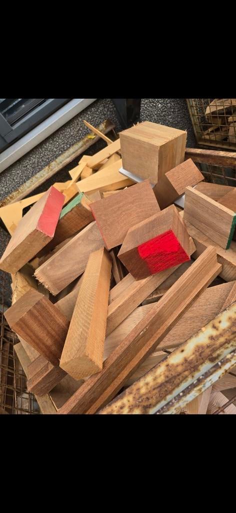 Droog Brandhout, Tuin en Terras, Haardhout, Ophalen, Overige houtsoorten, Blokken