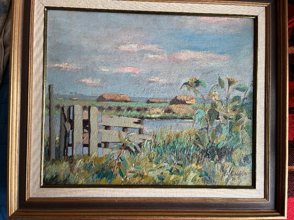 Schilderij door Johannes Leopold, Antiek en Kunst, Kunst | Schilderijen | Klassiek, Ophalen of Verzenden
