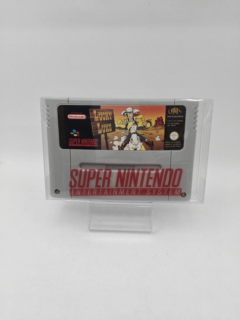 Lucky Luke SNES, 1 speler, Onbekend, Ophalen of Verzenden, Zo goed als nieuw