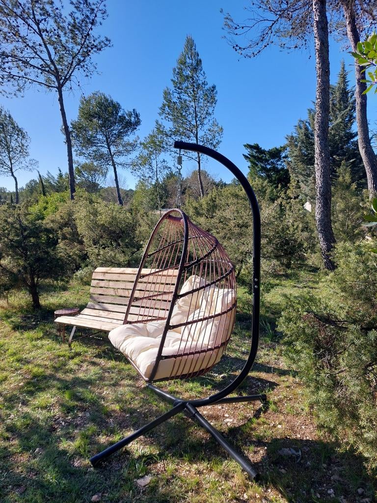 Last minute fantastisch chalet te huur in Zuid-Frankrijk, In bos, 2 slaapkamers, Recreatiepark, Languedoc-Roussillon