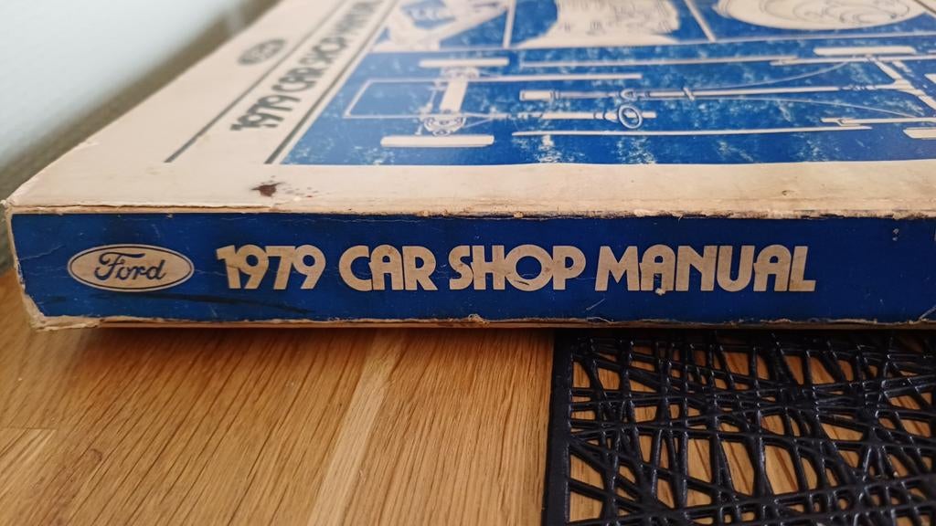 Complete Ford set 1979 manuals , chassis, motor, electrical,, Auto diversen, Handleidingen en Instructieboekjes, Ophalen of Verzenden