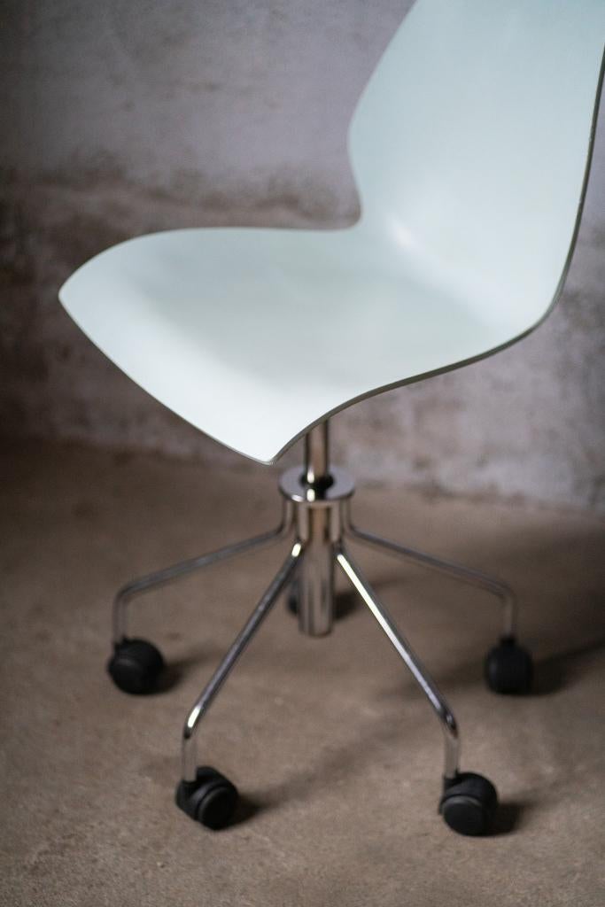 Maui van Kartell, Huis en Inrichting, Stoelen, Gebruikt, Eén, Hout, Metaal, Overige materialen, Blauw, Ophalen