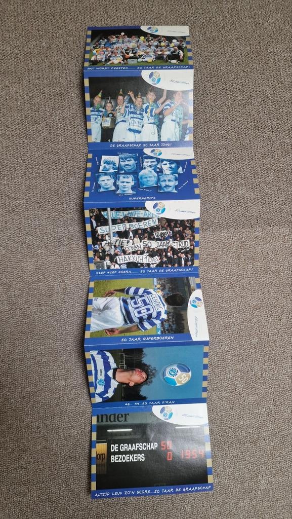 De Graafschap Jubileum Kaart 50 Jaar - 2004, Ophalen of Verzenden