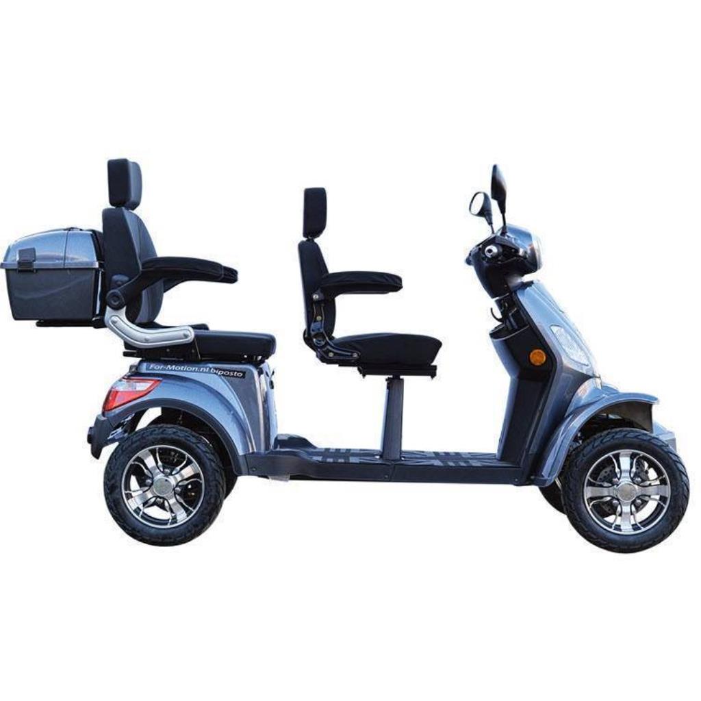 Te huur 2 persoons Duo scootmobiel met lithium & windscherm, Diversen, Brommobielen en Scootmobielen, Ophalen of Verzenden, Zo goed als nieuw