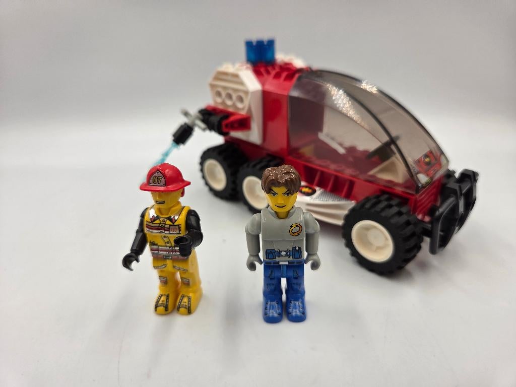 Lego Jack Stone 4605 Fire Response SUV, Ophalen of Verzenden, Zo goed als nieuw, Complete set, Lego