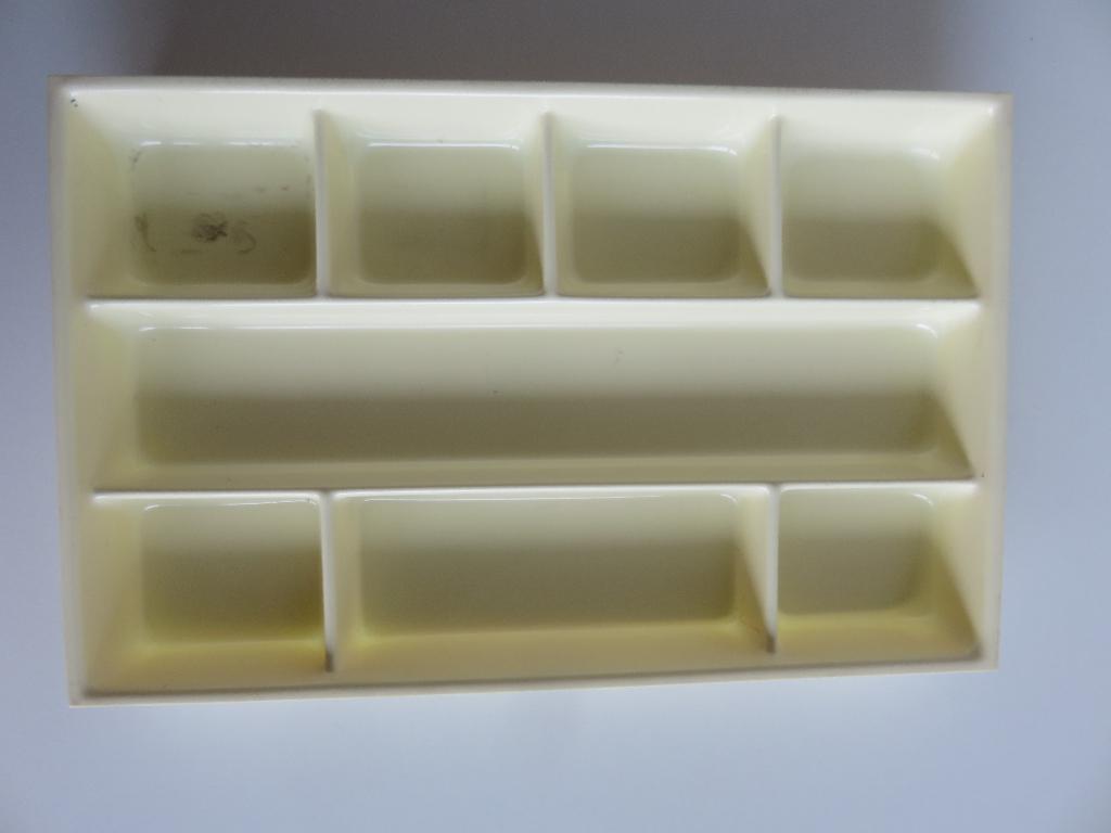 Creme kleur bureau lade organiser, Ophalen of Verzenden, Gebruikt