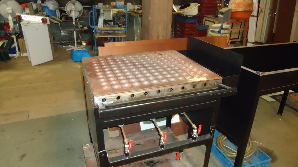 Professionele Poffertjes Pannen Electra en Gas, Ophalen