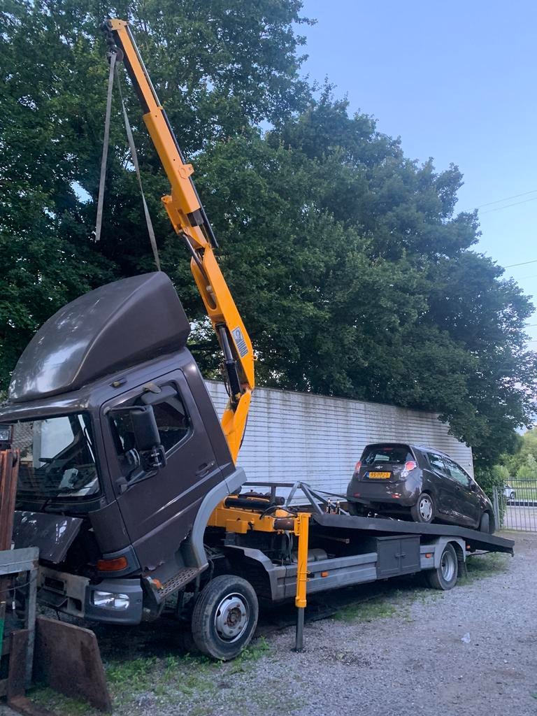 Mercedes atego oprijwagen export, Particulier, Te koop