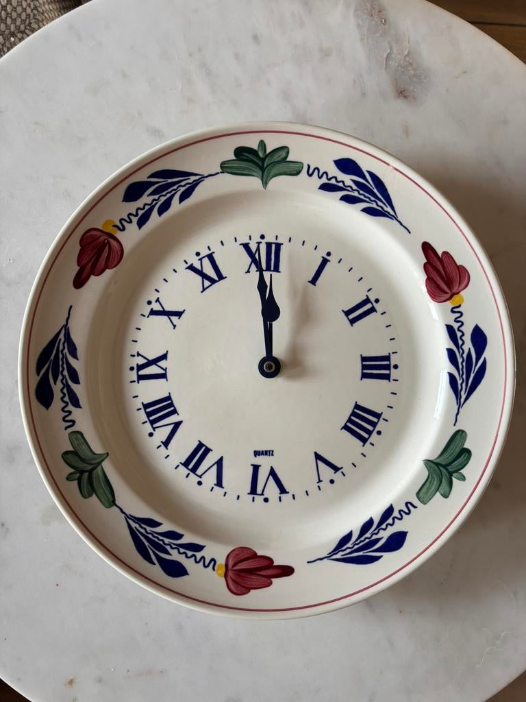 Boerenbont klok van Boch, Huis en Inrichting, Keuken | Servies, Ophalen, Gebruikt, Overige typen, Aardewerk
