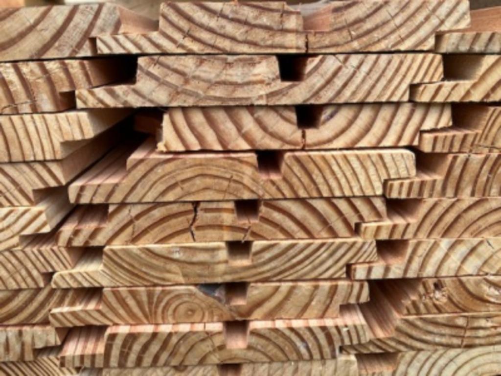 douglas deens rabat in dubbel en triple verticale gevelbekle, Ophalen, Minder dan 25 mm, Nieuw, Plank