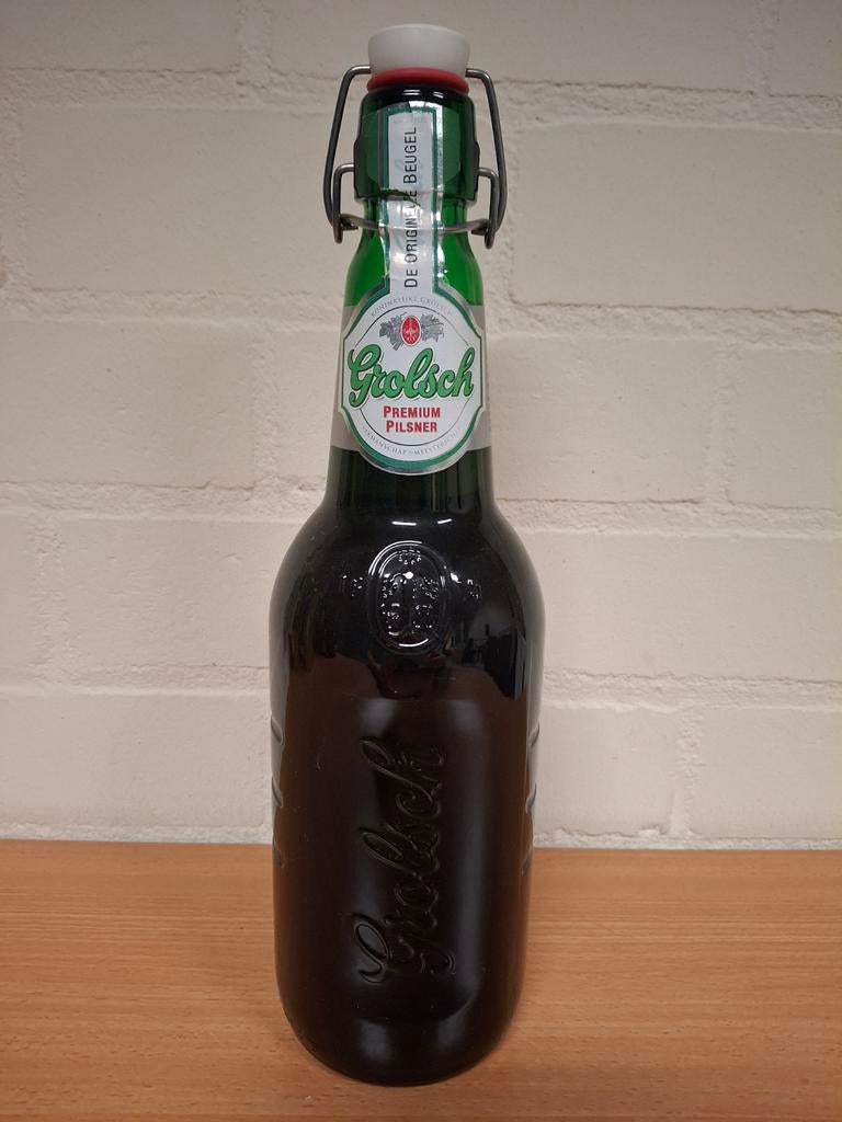 Grolsch Beugelfles 1.5L, Verzamelen, Biermerken, Ophalen of Verzenden, Zo goed als nieuw, Flesje(s), Grolsch