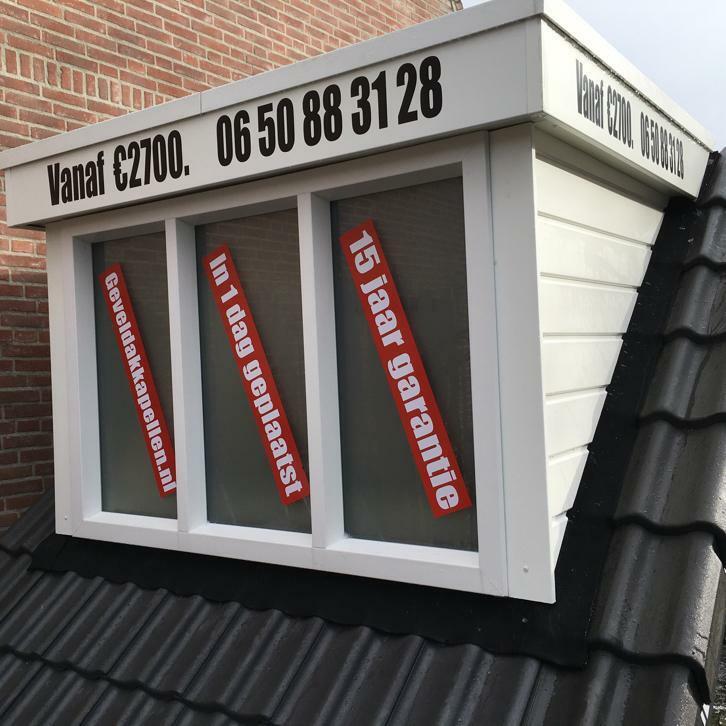 Dakkapel plaatsen binnen 4 weken mogelijk !, Garantie