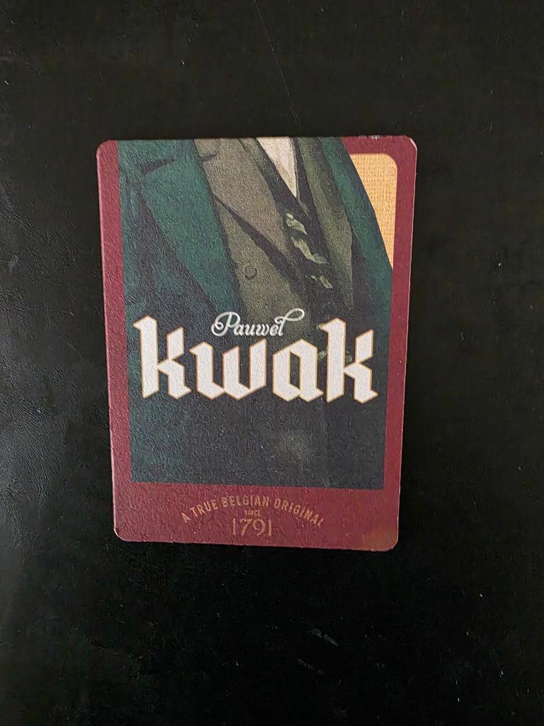 Viltje Kwak, Verzamelen, Ophalen of Verzenden, Zo goed als nieuw, Viltje(s), Overige merken