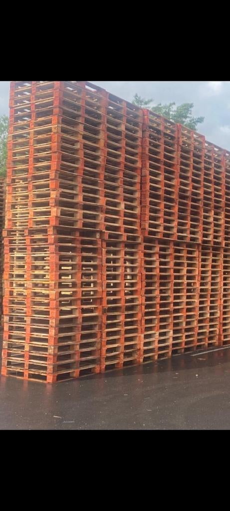 Pallets gezocht! Blokpallets wegwerp pallets, Doe-het-zelf en Verbouw, Hout en Planken, Ophalen of Verzenden, Overige houtsoorten