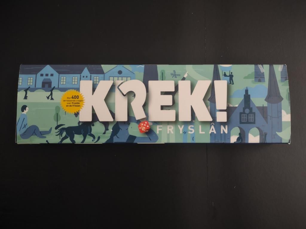 Krek! - vragenspel over Friesland en de Friezen, Vijf spelers of meer, Ophalen of Verzenden, Zo goed als nieuw, Onbekend