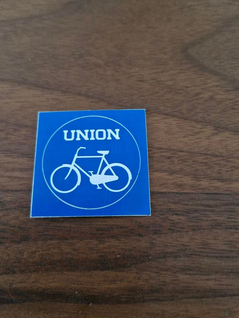 5640 Union Fiets Sticker - Blauw, Ophalen of Verzenden
