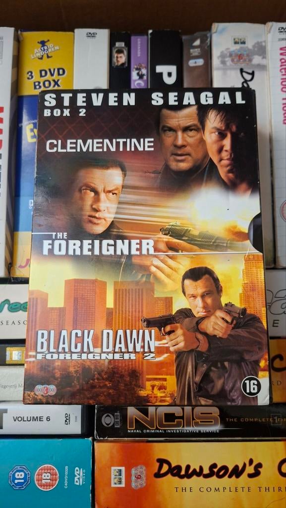 Steven seagal 3 dvd box, Cd's en Dvd's, Alle leeftijden, Ophalen of Verzenden, Zo goed als nieuw
