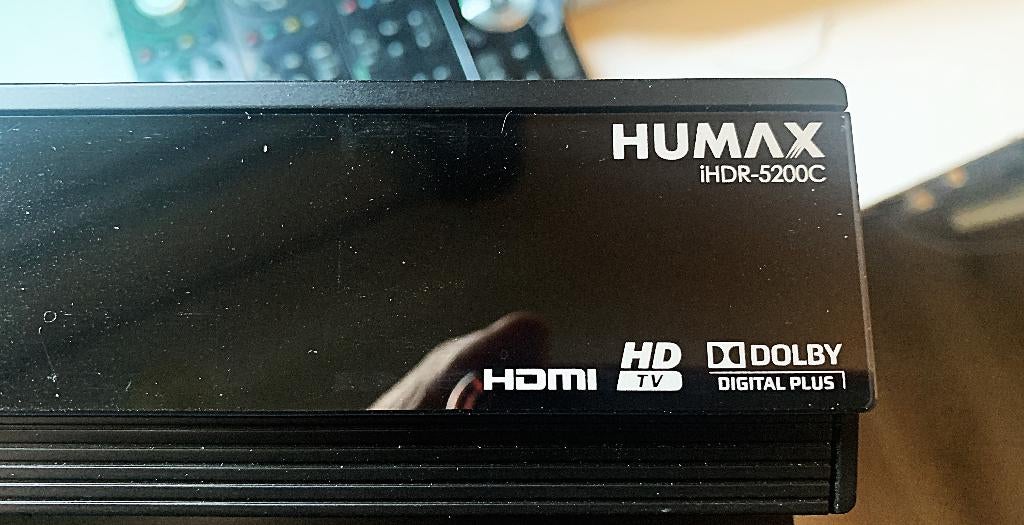 Humax TopBox iHDR-5200C + AB + 500Gb, Ophalen, Gebruikt, Harddiskrecorder