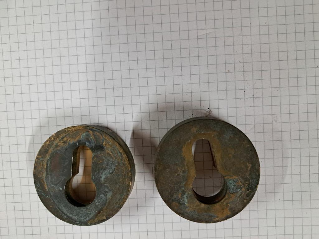 Veiligheids rosset voor cilinder, Ophalen of Verzenden, Nieuw, Koper of Messing, Slot