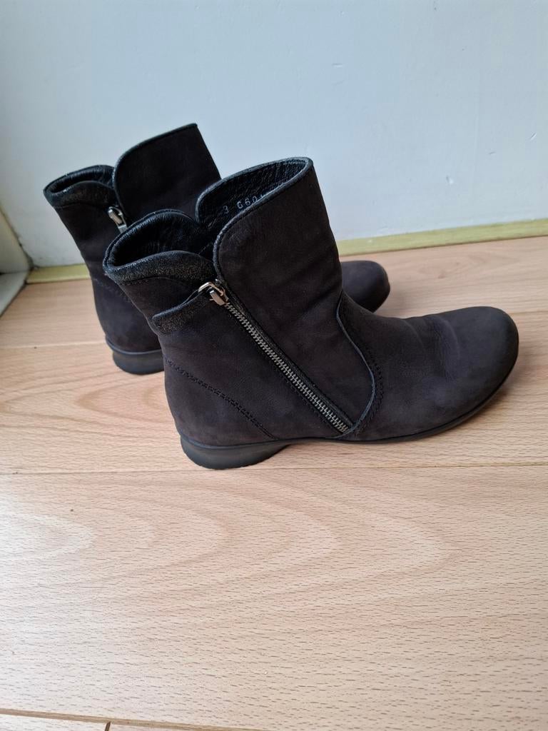 Bruine laarsjes van Footnotes mt 38, breedte G , prima staat, Kleding | Dames, Schoenen, Bruin, Verzenden, Lage of Enkellaarzen