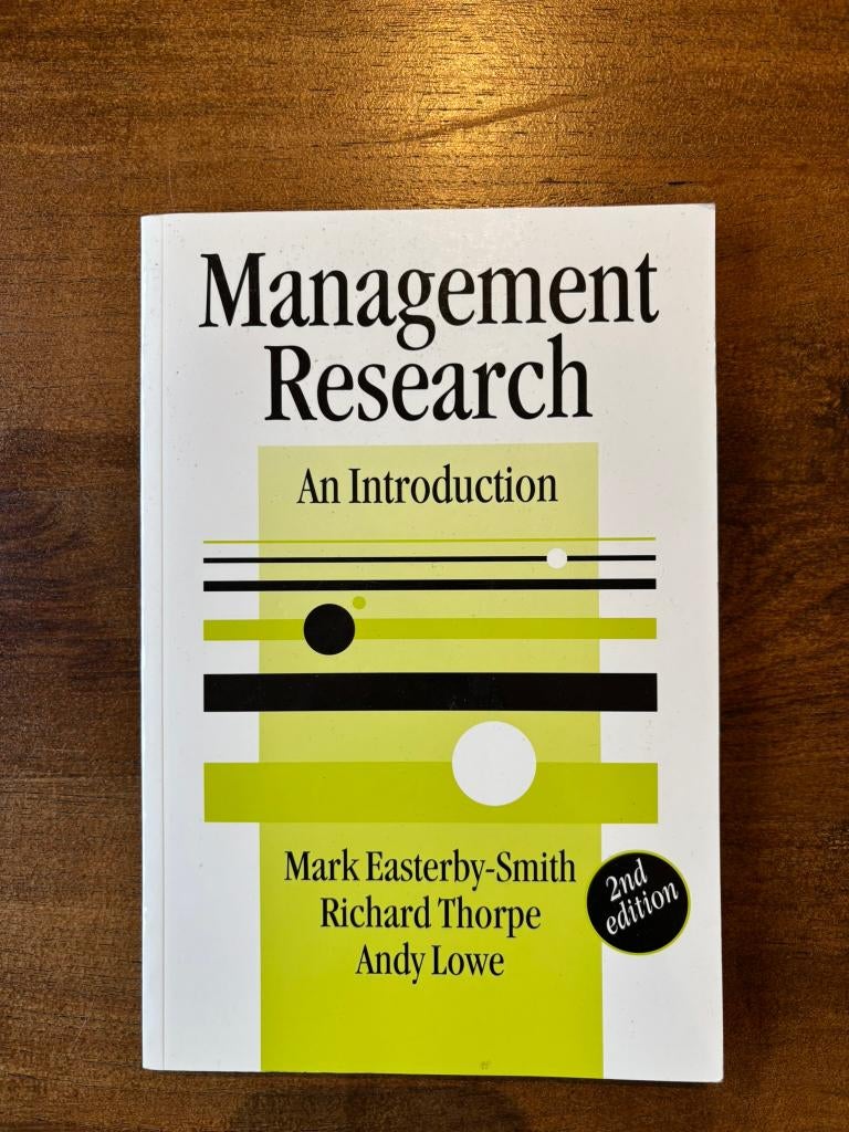 Management Research, Diverse auteurs, Ophalen of Verzenden, Management, Zo goed als nieuw