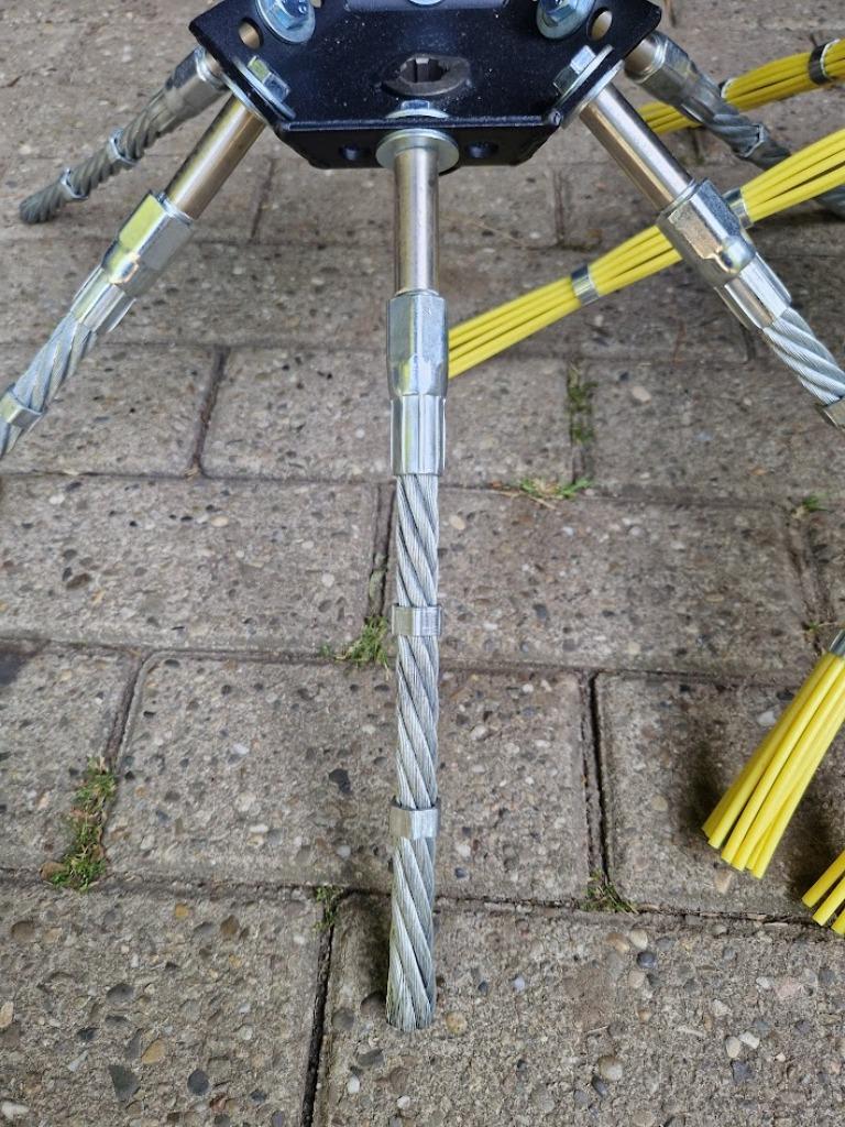 onkruid (staal) borstelset tbv Texas, HBM,, Tuin en Terras, Veegmachines, Ophalen of Verzenden, Nieuw