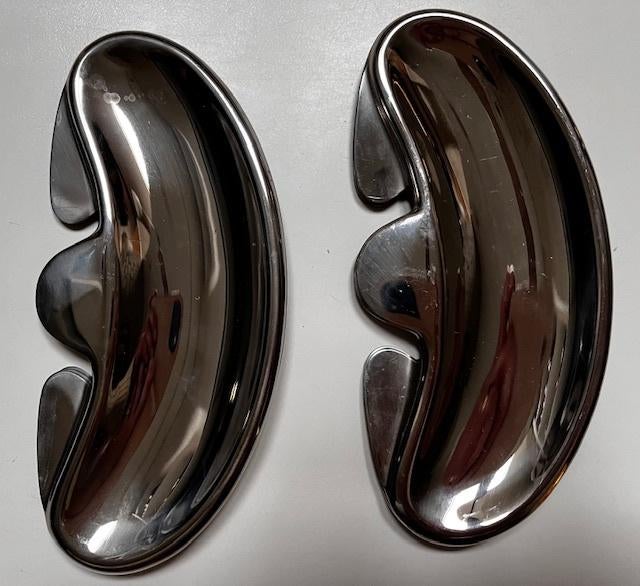 6x Vintage Fishbone/saus bordjes van Gero Zilmeta, Ophalen of Verzenden