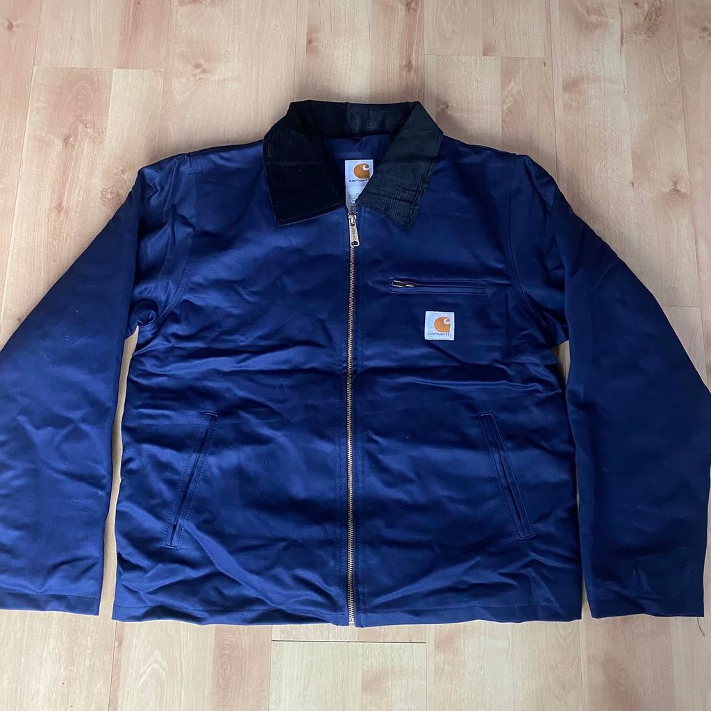Carhartt Detroit jacket - Donkerblauw XL, Ophalen of Verzenden, Nieuw, Maat 56/58 (XL), Blauw