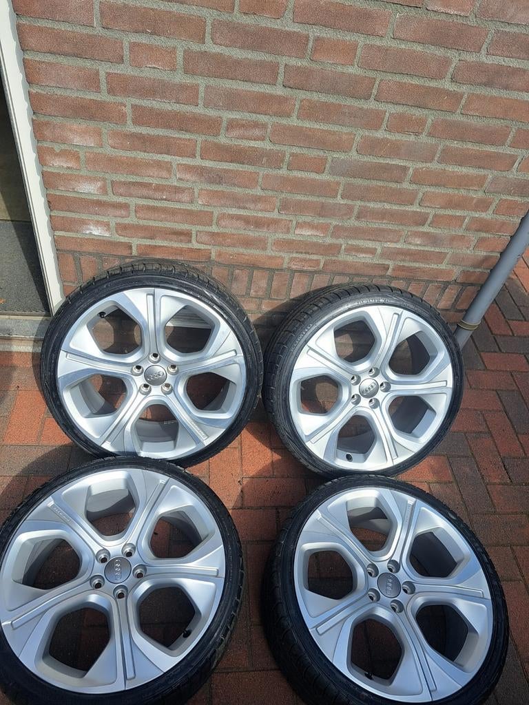 Origineel nieuwe audi a1 s1 polo s-line velgen 5x100 18 inch, Ophalen, 18 inch, 215 mm, Nieuw