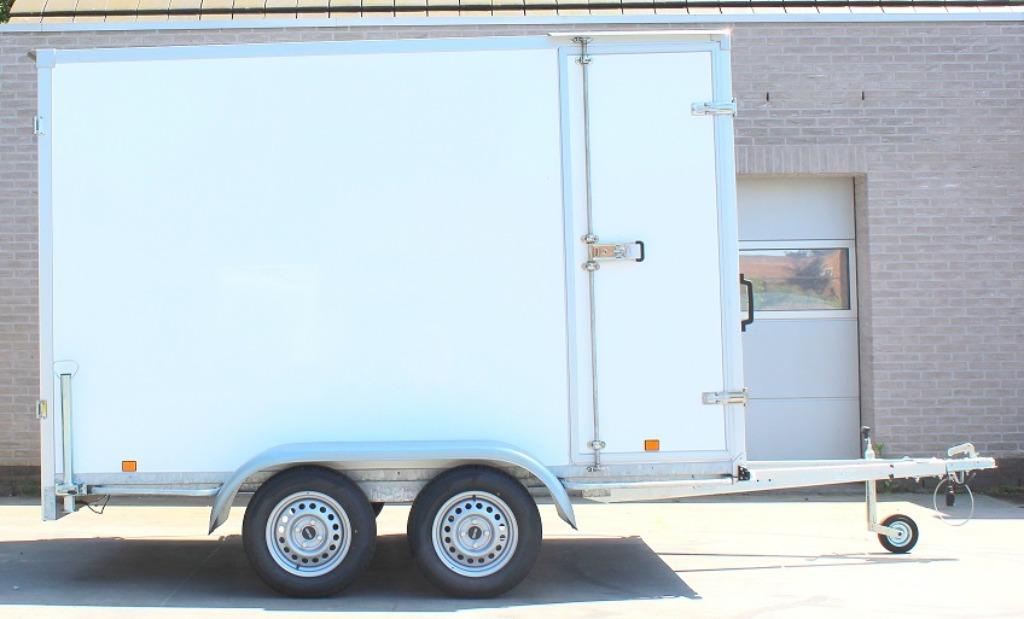 Power Trailer gesloten aanhanger PLYWOOD  307x180x188cm, Ophalen, Nieuw