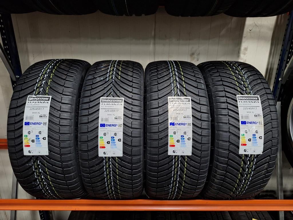 Nieuwe Bridgestone all season banden 225/45R17 2254517, Ophalen, Banden Service Raalte, Info@bandenserviceraalte.nl, Nieuw