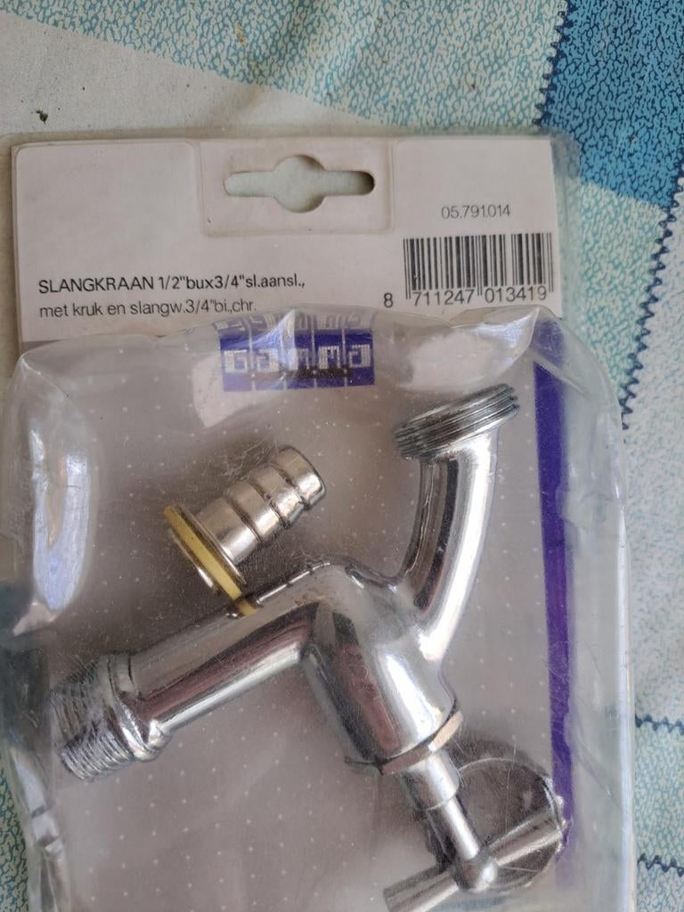 Nieuwe gamma slangkraan, Doe-het-zelf en Verbouw, Buizen en Afvoer, Afvoer, Pvc, Nieuw, Ophalen of Verzenden