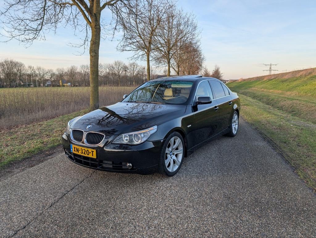 Bmw E60 530i, Auto's, BMW, Automaat, Achterwielaandrijving, Beige, 2000 kg